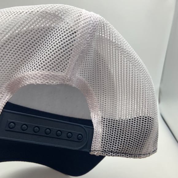 Bass Pro Shop American Flag Fishing Meshback Snapback in Navy/White - Picture 6 of 15